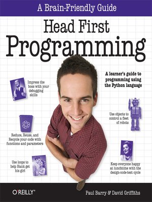 cover image of Head First Programming